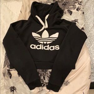 adidas crop hoodie